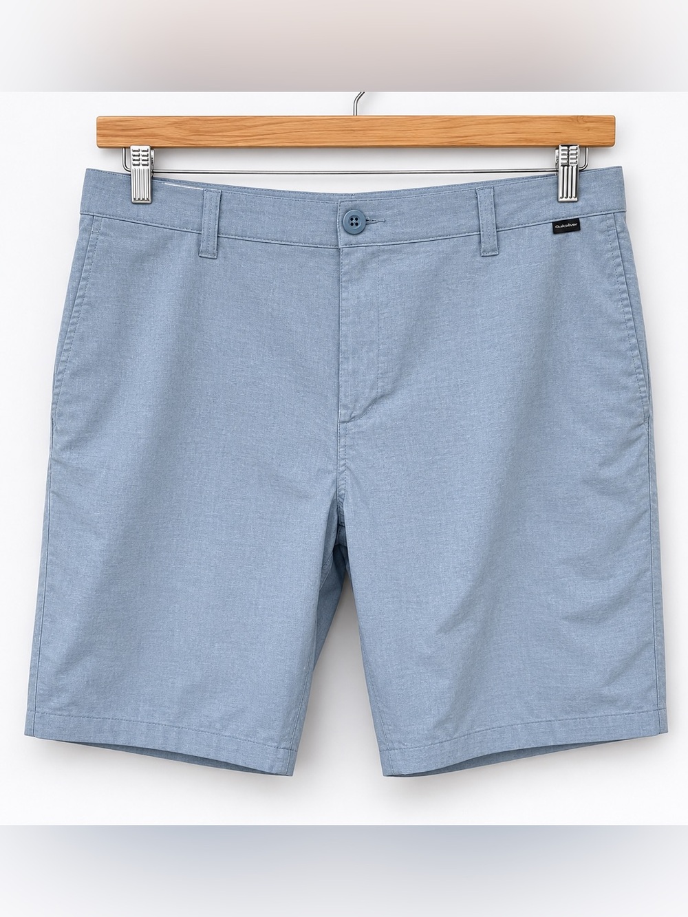 TravisMathew Beck Performance Golf Shorts Blue Stretch Size 38 Casual